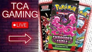 Opening SHROUDED FABLE 151 amp More Pokemon Packs [upl. by Mandle]