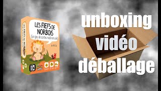 Les Fiefs de Norbois unboxing 4k [upl. by Yenrab]