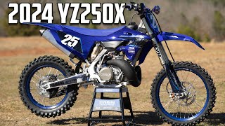 2024 Yamaha YZ250X First Ride  Cycle News [upl. by Drusy128]