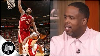 I got offensive fouled  Damon Jones on LeBrons poster dunk  What Were You Thinking  The Jump [upl. by Dorin]