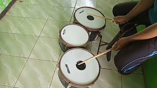 Rumus Drumband Lengkap  Mars Kavaleri 4 Trio Tom [upl. by Ynavoeg413]