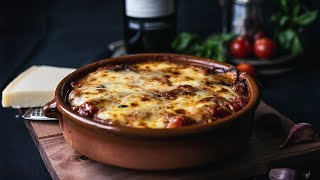 EASY AUBERGINE PARMIGIANA RECIPE [upl. by Lia]