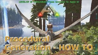 Ark Survival Evolved  Procedurally Generated Arks  Settings  How To [upl. by Jobe832]