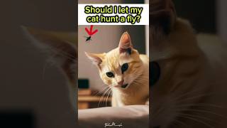 cat hunting flies  Should I let my cat hunt a fly catvideos cats kitten catladdy4227 [upl. by Eusassilem695]