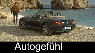 BMW Z3 Roadster heritage video driving exterior interior 1999  Autogefühl [upl. by Rikki271]