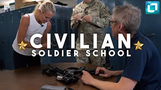 Civilian Soldier School Disassembling and Assembling an M4 Rifle [upl. by Alesig]