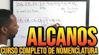 CURSO COMPLETO SOBRE NOMENCLATURA DE ALCANOS  Todos los casos  Paso a paso [upl. by Allehcram]