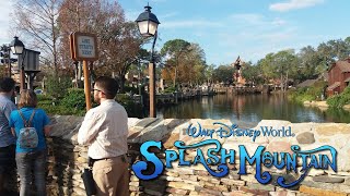 Last Day and Closure of Splash Mountain Jan 22 2023 4K POV Magic Kingdom Walt Disney World [upl. by Atrahc]