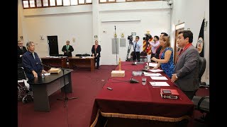 ALBERTO FUJIMORI DECLARA COMO TESTIGO EN LA AUDIENCIA DEL CASO GORRITI 15318 [upl. by Mart160]