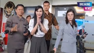 BREAKING NEWS Sandra Dewi Bicara Usai Diperiksa Kejagung [upl. by Aiynot]