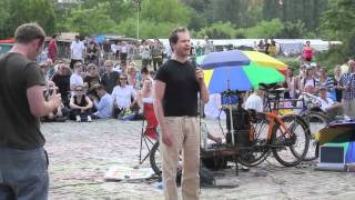 Unchained Melody  Karaoke im Mauerpark 27052012 [upl. by Quiteria]