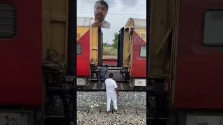 shunting of trains youtube shorts [upl. by Jonell]