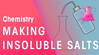 Making Insoluble Salts  Acids Bases amp Alkalis  Chemistry  FuseSchool [upl. by Ainslie]