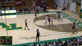 Tippecanoe Valley High School vs Mishawaka High School Mens Varsity Basketball [upl. by Nnylsaj]