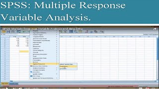 Multiple Response Variable Explanation amp Analysis Guide with Real data [upl. by Barr138]