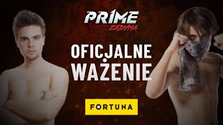 OFICJALNE WAŻENIE PRIME Kruszwil vs Kamerzysta [upl. by Ringo]