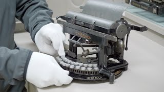 Todd’s Improved Edison Mimeograph Typewriter [upl. by Nandor876]