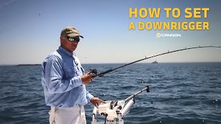 How to Set a Downrigger [upl. by Adnoek]