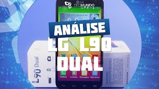 LG L90 Dual Análise de Produto  TecMundo [upl. by Thenna]