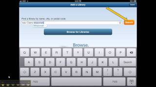 How to add a library to the OverDrive app [upl. by Bowles]