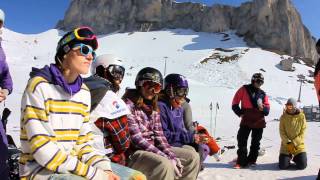 10 Year Old Kelly Sildaru wins the Ladies First Challenge at Leysin Park [upl. by Trebleht466]