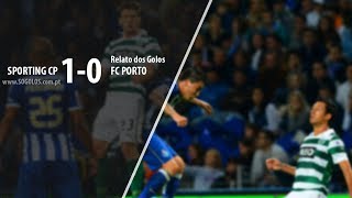 Sporting CP 10 FC Porto  Relato  Antena 1 [upl. by Alegnad]