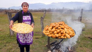 Khinkali with Chicken  Winter Meal Recipe [upl. by Yennek]