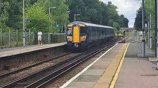 Trains at Lenham Station amp Boughton Road Overbridge  Tuesday 16th July 2024 [upl. by Gildus935]