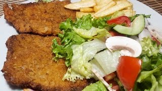 Como hacer Milanesa de Res Marinada al Natural  Cocinando con Angel [upl. by Atkins]