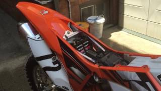 Antigravity Battery YTZ7S 8 Cell  KTM 350 Test [upl. by Iyre934]