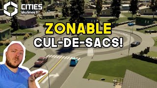 Make Suburbs Look Better with Zonable Roundabouts amp CULDESACS  Cities Skylines 2 [upl. by Llenahc918]