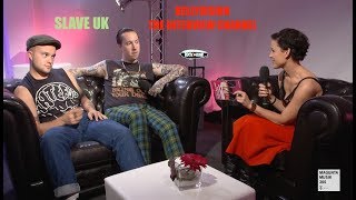 INTERVIEW Punk Duo Slaves talk about dislocated arms dark timesampTom Morello [upl. by Bennir]