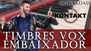 Timbre VOX do Gusttavo Lima  VST para Kontakt [upl. by Aieken420]