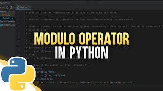 Modulo Operator In Python [upl. by Adiol182]