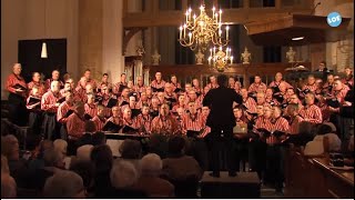 Chr mannenkoor EILAND URK zingt in Elburg [upl. by Majka287]