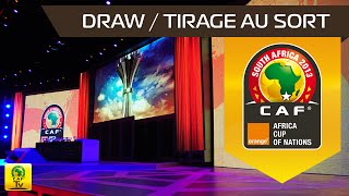 DRAW Ceremony  Orange Africa Cup of Nations SOUTH AFRICA 2013 [upl. by Rowe]