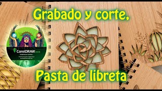 Diseño de pastas de libreta para grabado láser [upl. by Neggem]