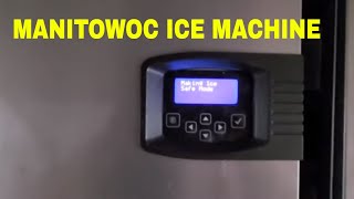 MANITOWOC ICE MACHINE SAFE MODE [upl. by Ag]