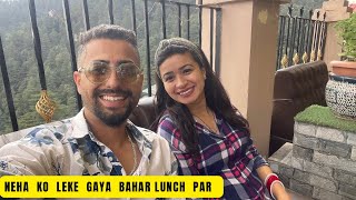 After Grooming Who Is Looking More Younger  Aaj Neha Ko Leke Gaya Bahar Lunch Par  Lunch Date ❤️ [upl. by Naenaj]