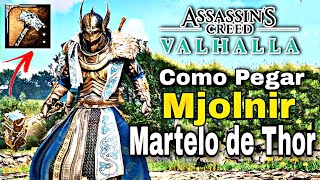 Assassins Creed Valhalla Como Pegar o Mjolnir Martelo de Thor [upl. by Aninaig]