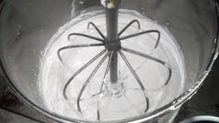 whipped cream Making Process in bakery  Whipped Topping Cream for cakes [upl. by Garlan]