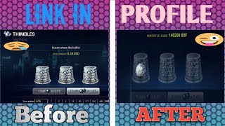 Thimble transparent Ball  1xbet Thimble Hack For All country  How To Get Thimble hack [upl. by Ahsert]