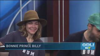 Bonnie quotPrincequot Billy amp wife Elsa perform Merle Haggards Bad Actor with their dogs on morning TV [upl. by Mcgrody844]