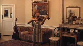 Cadenza to Paganini Concerto No1 by Emille Sauret Anna Karkowska [upl. by Malloch]