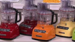 KitchenAid 9cup ExactSlice Food Processor wJulienne Disc on QVC [upl. by Dnalsor]