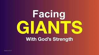 Facing Giants with Gods Strength  Live Sunday Celebration  15 September 2024 [upl. by Nailuj]