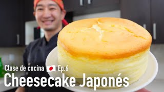 Todos los detalles de Cheesecake Japonés Clase de cocina japonesa Ep6  Cocina japonesa con Yuta [upl. by Kriss382]