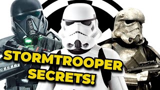 Star Wars 10 Stormtrooper Secrets You Didnt Know [upl. by Faria]