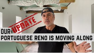 BOUGHT amp NOW RENOVATING A PORTUGUESE RUSTIC PROPERTY  IN THE AZORES  OUR RENO UPDATE  EP 123 [upl. by Still876]