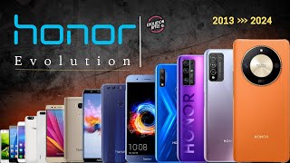 Evolution of Honor Phones 2011  2024  Honor History [upl. by Nwahsit]